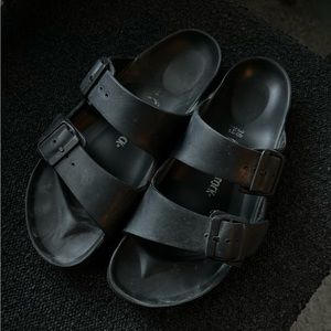BIRKENSTOCK black sandals